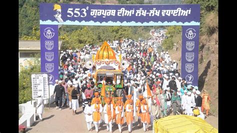 Live Nagar Kirtan Gurdwara Baru Sahib Dedicated To Sri Guru Nanak