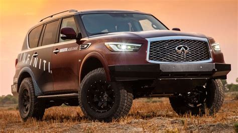 Infiniti Is Bringing A Lifted Qx80 Suv To The 2020 Rebelle Rally In