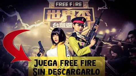 Free Fire Jugar Sin Instalar Actualizado Septiembre