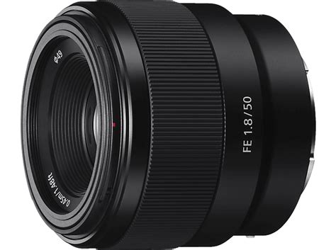 SONY SEL50F18F Vollformat | 50 mm f/1.8 Circulare Blende (Objektiv für Sony E-Mount, Schwarz ...