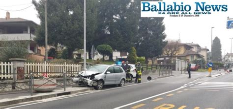 BALLABIO INCIDENTE SULLA SP FERITO UN UOMO DI 76 ANNI Lecco News