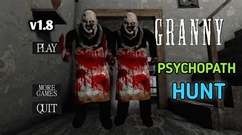 Granny V1 8 Psychopath Hunt Atmosphere Mod Sewer Escape Gameplay YouTube