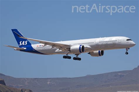 SAS Scandinavian Airlines Airbus A350 941 SE RSA Photo 507980