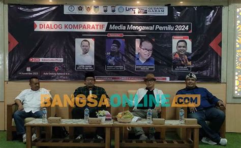 Jelang Pemilu Pwi Kediri Gelar Dialog Komparatif Bersama Anggota