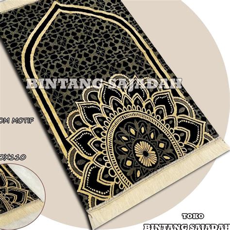 Jual New Sajadah Turky Dewasa Sajadah Turki Exclusive Kiswah Hitam