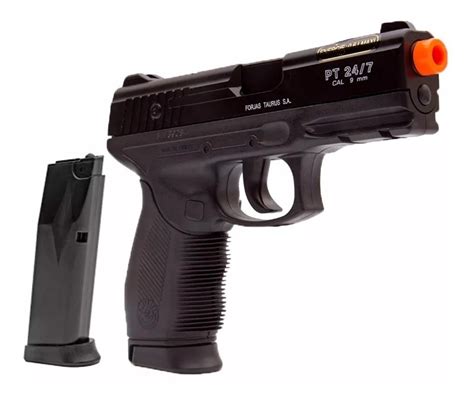 Pistola Airsoft Taurus Pt 24 7 Cybergun 2 Magazines R 399 00 Em