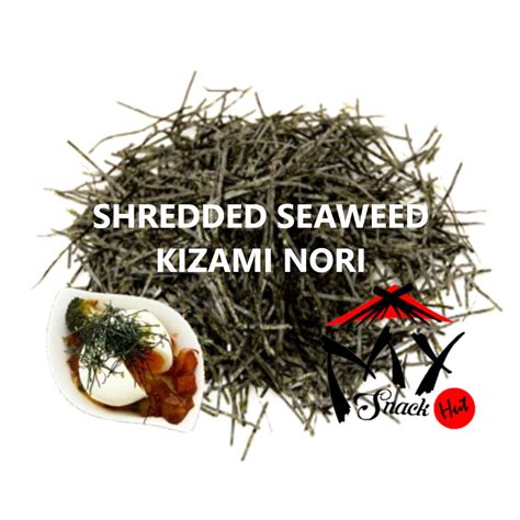 Jual Kizami Nori 10gr Shredded Dried Dry Roasted Seaweed Hari Nori Angel Hair Cut Rumput