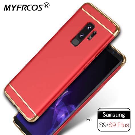 Case For Samsung Galaxy S9 S9plus Luxury Matte 3 In 1 Back For Galaxy S 9 Plus Anti Knock Pc