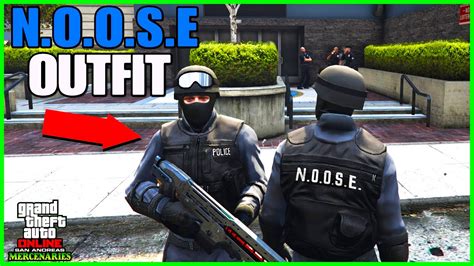 FASTEST Way To GET N O O S E OUTFIT GTA 5 Online RARE SWAT OUTFIT