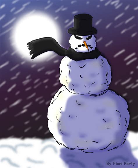 Freaky the Scary Snowman by fiori-party on DeviantArt