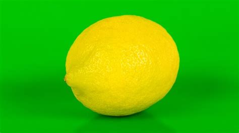 Premium Photo Lemon On Color Background