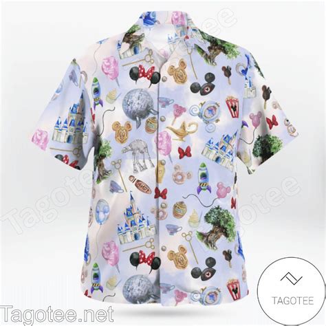 Wdw Park Hopper Disney Hawaiian Shirt - Tagotee