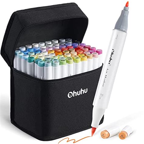 Reviews For Ohuhu Alcohol Markers Brush Tip Double Tipped Art Marker