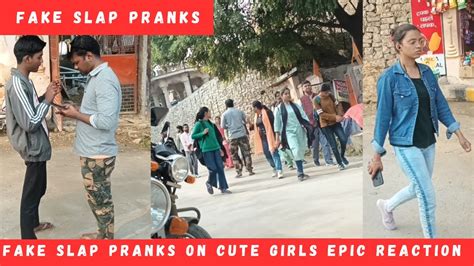 Fake Slap Pranks On Cute Girls Fake Slap Pranks Ayushow Official