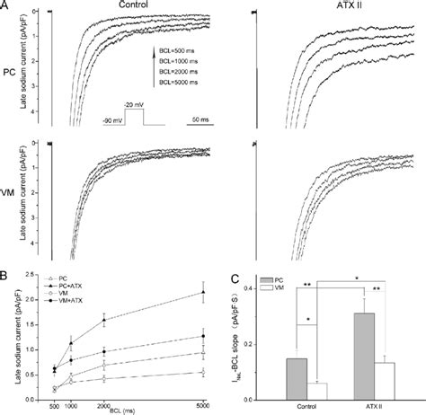 Effects Of Anemone Toxin Atx Ii On The Rate Dependence Of I Nal In