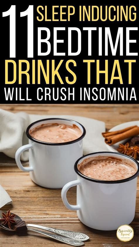 Natural Sleep Remedy 11 Sleep Inducing Bedtime Drinks To Help You Sleep Hot Drinks Recipes