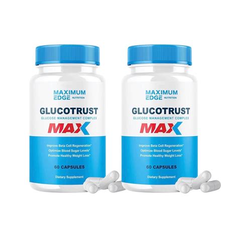 Pack Glucotrust Max Glucose Management Gluco Trust Supplement