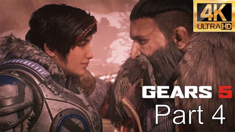 Gears 5 Gameplay Walkthrough Pc Part 4 4k Hd 60fps Act 2 Chapter 1 Chapter 2 No Commentary