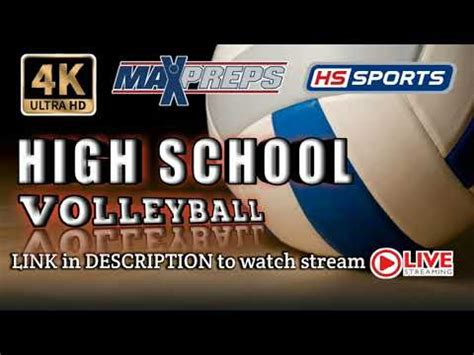 (LIVE STREAM) MaxPreps C Vs MaxPreps East | High School Volleyball ...