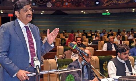 Murad Ali Shah Secures Third Consecutive Term As Sindh Chief Minister