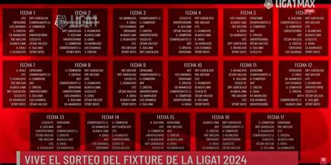 Liga 1 Este Es El Fixture Y Calendario Completo Del Torneo Apertura