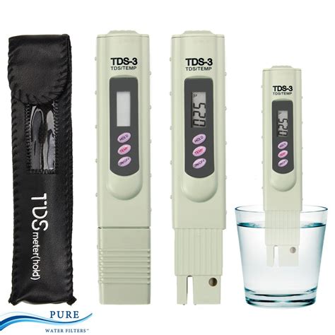 Tds Meter 3 Alat Ukur Kualitas Air Tds 3 Meter Ppm Temp Shopee