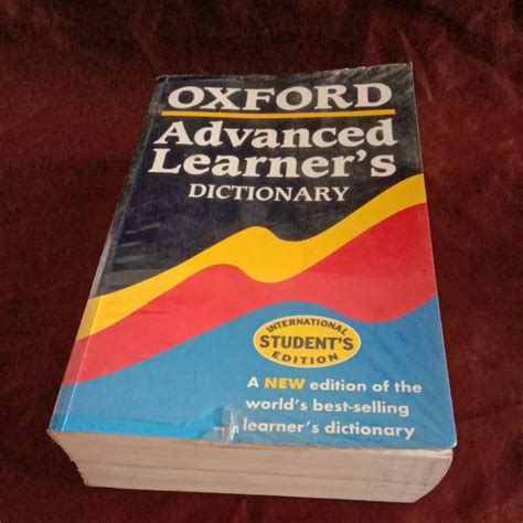 OXFORD Advanced Learner S Dictionary Shopee Thailand