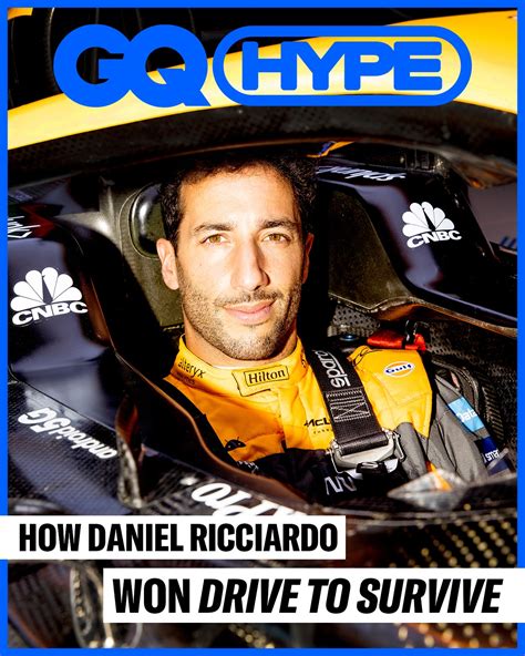 Daniel Ricciardo Is Americas First Formula Superstar Gq