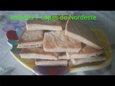 bolacha crocante do Nordeste muito fácil de fazer YouTube