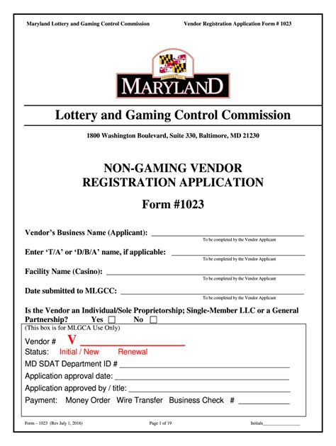 Maryland Business Registration Fill Online Printable Fillable