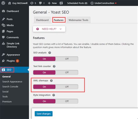 Como Crear Un Mapa Del Sitio Xml Para Su Sitio Png