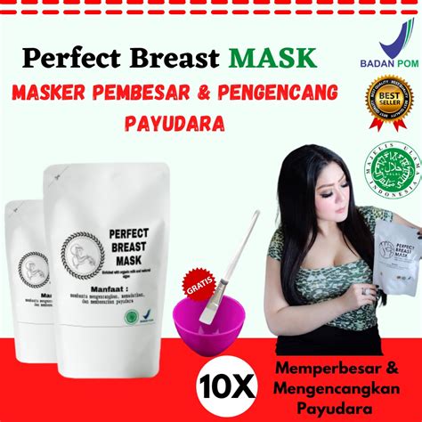 Jual Masker Payudara Perfect Breast Mask Masker Pembesar Dan Pengencang