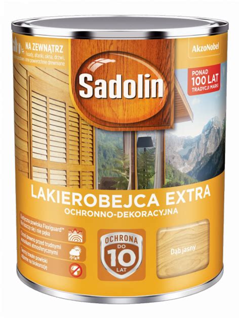 Sadolin Extra Lakierobejca L D B Jasny Drewna