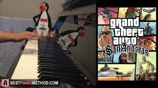 GTA San Andreas Theme Song (Piano Cover by Amosdoll) Chords - ChordU