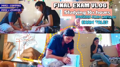 Conquering Exams A 16 Hours Study Marathon EXAM TALES FINALE Part1