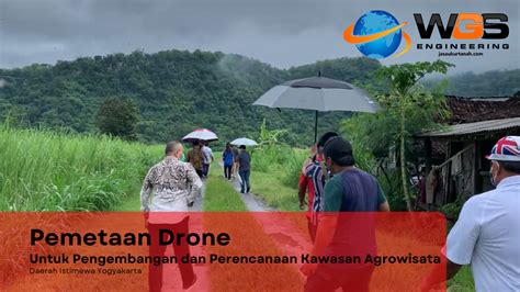 Pemetaan Drone Untuk Rencana Kawasan Agrowisata Di Yogyakarta