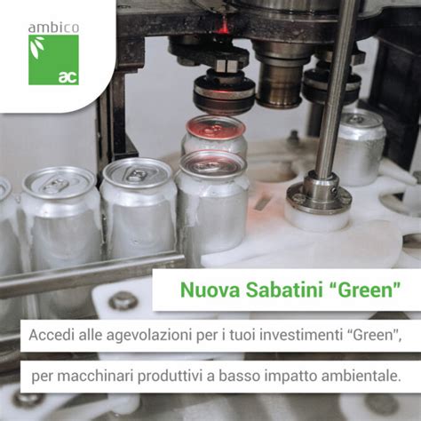 Nuova Sabatini Green