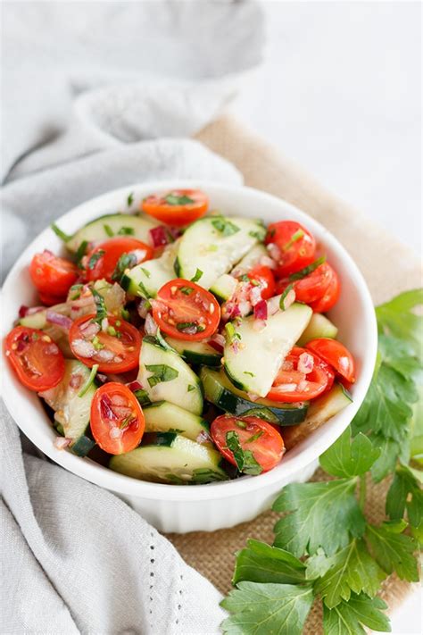 Cucumber Tomato Salad - Jennifer Meyering