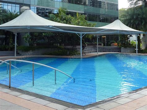 Modular Swimming Pool Tensile Cover At Rs Sq Ft In Pune Id