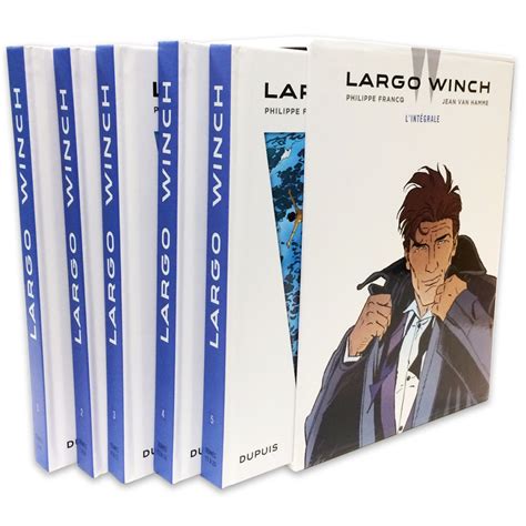 Coffret Intégrale Largo Winch Francq et Van Hamme Intégrales et