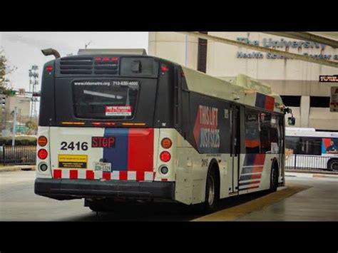 Riding Houston Metro Bus Bellaire From Texas Medical Center Tc To