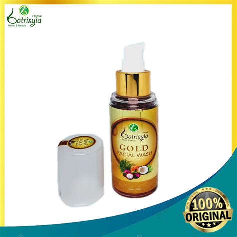 Jual Batrisyia Facial Wash Gold 100 Ml Sabun Wajah Shopee Indonesia