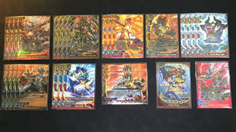 Future Card Buddyfight Constructed Deck Dragon World Legendary Budd