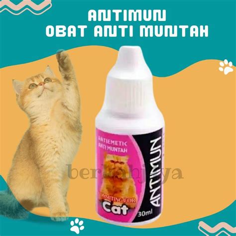 Jual Obat Muntah Kucing Tetes Ml Shopee Indonesia