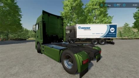 FS22 MAN TGX 2020 Swap bodies Addon v 1 0 0 0 Trucks Mod für Farming