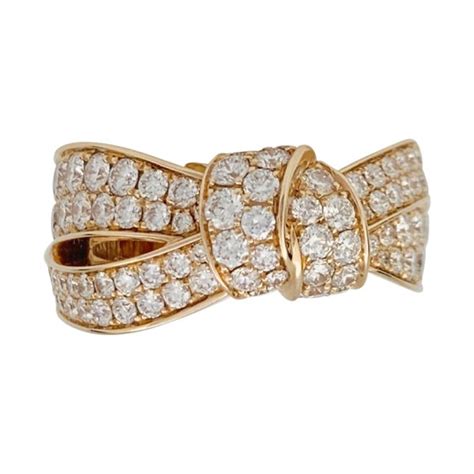 Bague Chaumet Liens S Duction Or Rose Et Anneau Pav Diamants