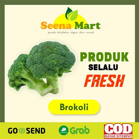 Jual Brokoli Brokoli Hijauj Sayur Segar Sayuran Fresh Pasar Lampung