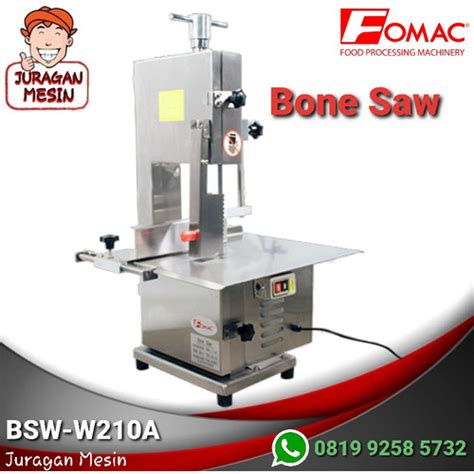 Jual Mesin Bone Saw Pemotong Daging Ikan Beku Dan Tulang BSW W21A FOMAC