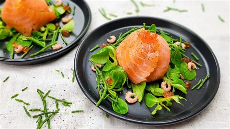 Zalm Bonbons Met Mascarpone En Zeekraal Eviekookt