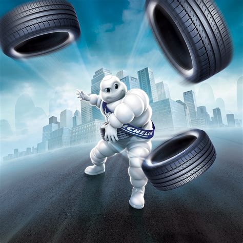 Sam Hadley Michelin Advertising Illustration